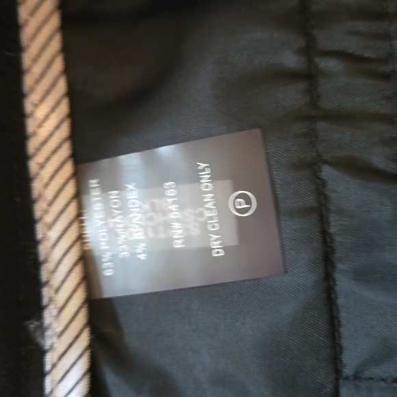 Calvin Klein - Classic Fit Black Dress Pants - Picture 4 of 4